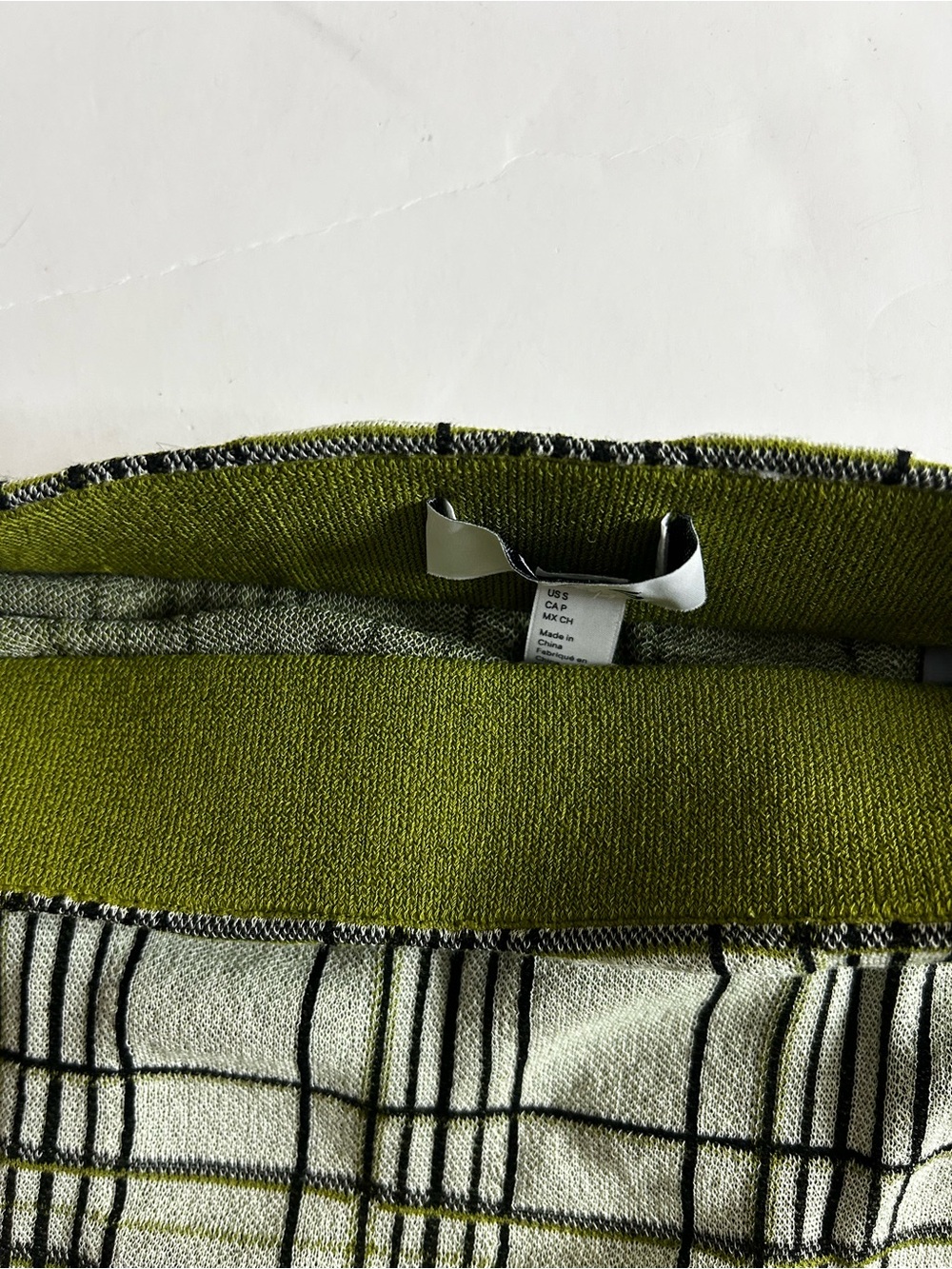 NWT (size small) COS CHECKED COTTON-JACQUARD MIDI SKIRT - Picture 8 of 10